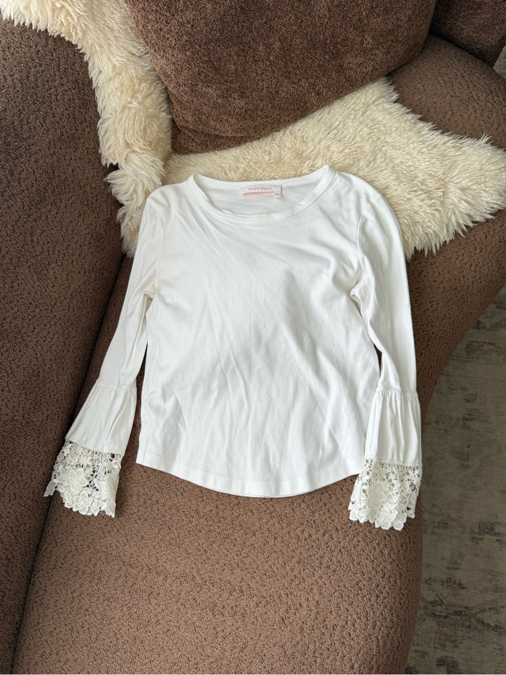 See By Chloe Bell Sleeved Cotton Top